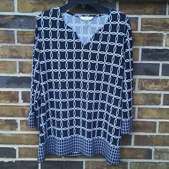 Tops - Allison Dailey Tunic Blouse